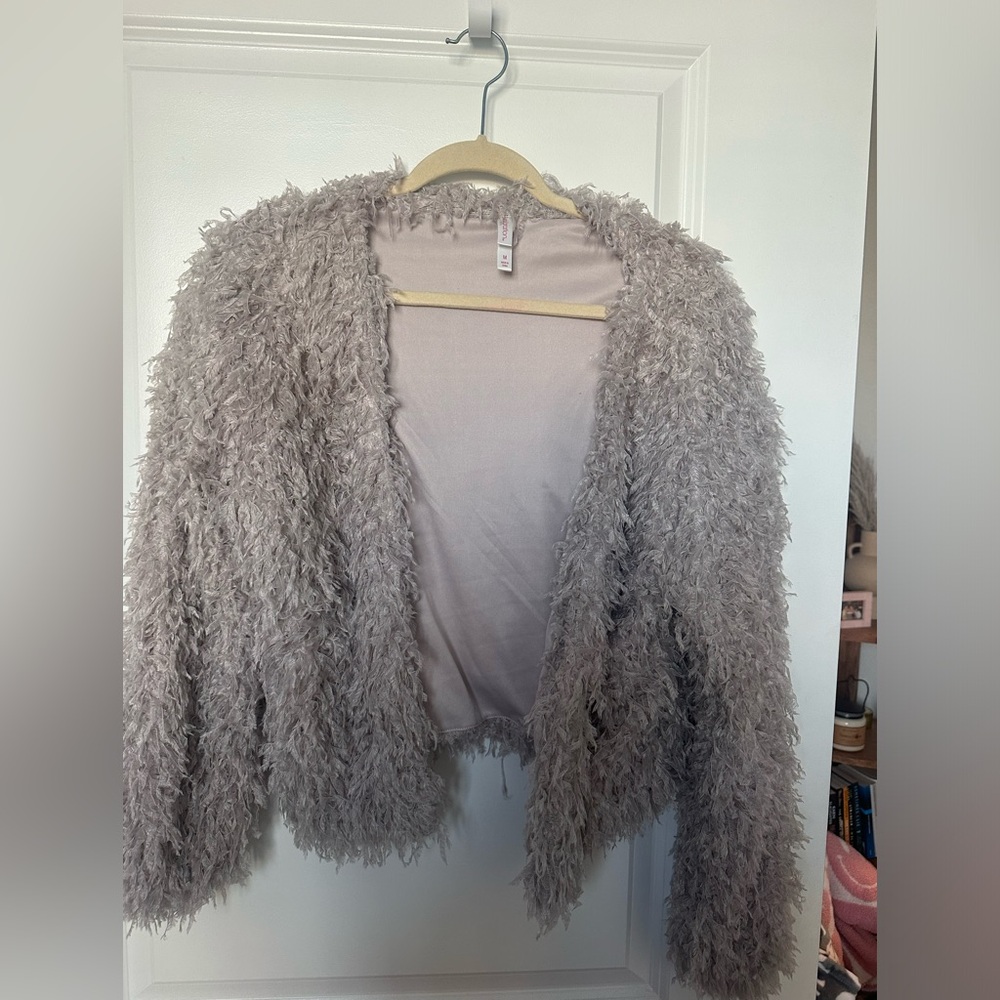 Fuzzy jacket
